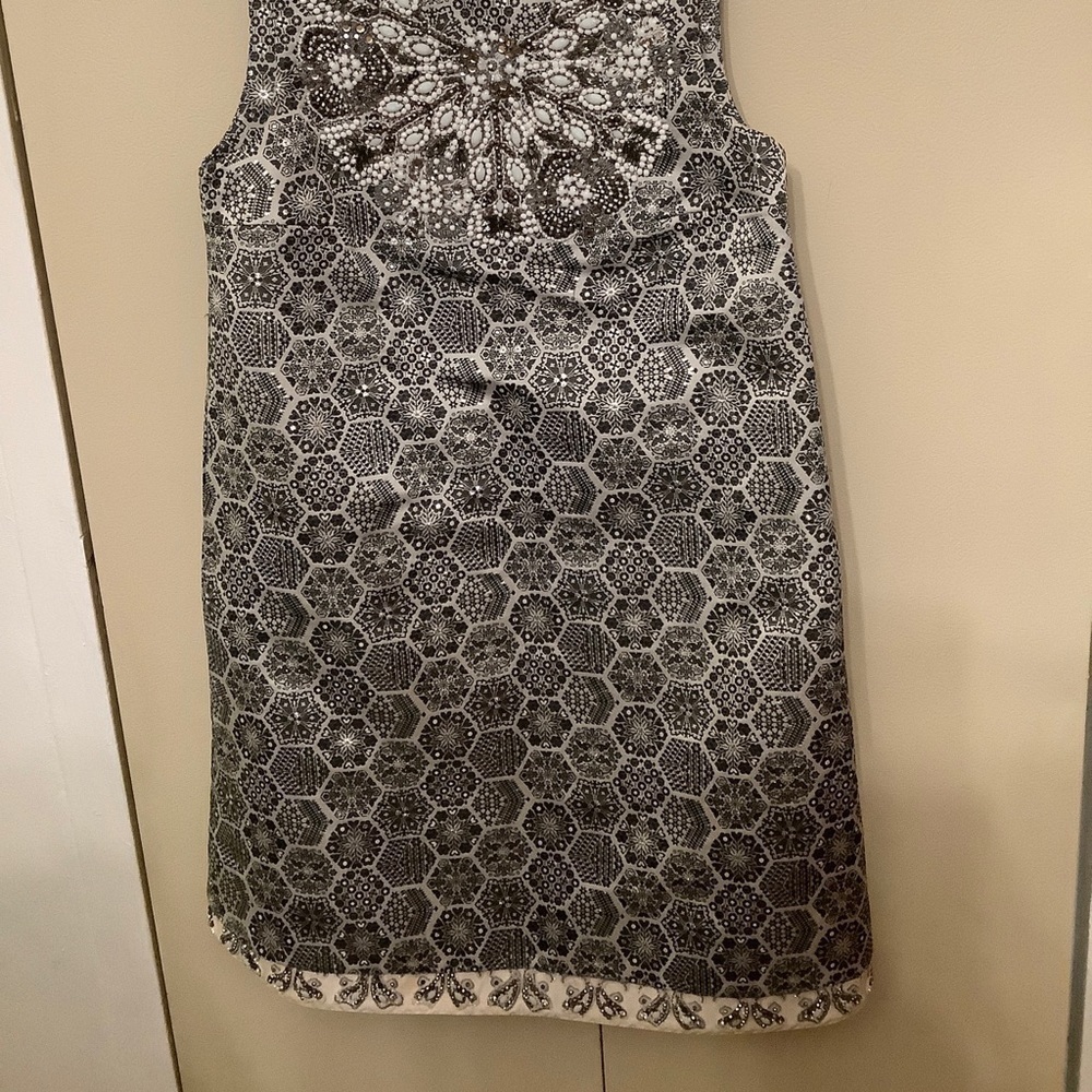 Gucci Geometric Print Embroidered Dress Size 38 IT H2F​​​​​​ - Picture 2 of 16